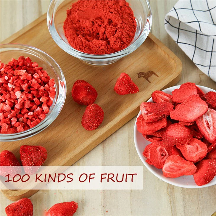 China freeze dried whole strawberries manufacturers